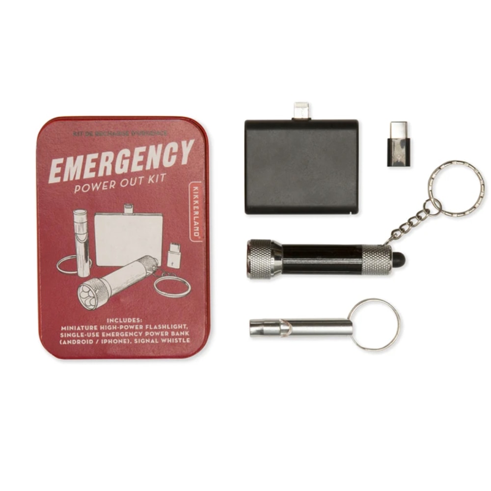 Kikkerland, Novelty, Home & Auto, Emergency, Power Out, Kit, 458344
